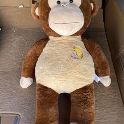 NWOT Adorable 30” Stuffed Monkey