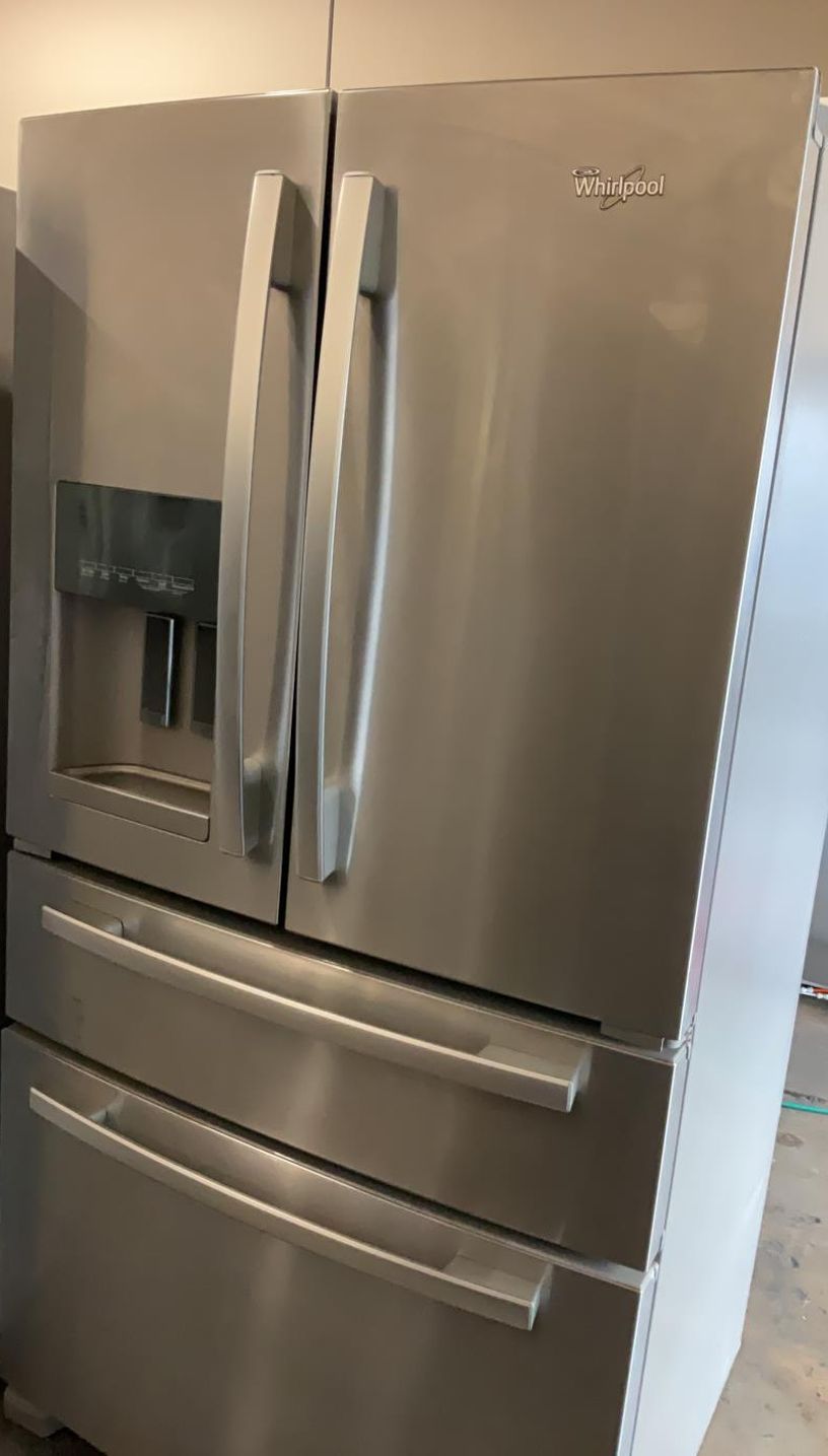 Whirlpool 4 Door Stainless Steel Fridge