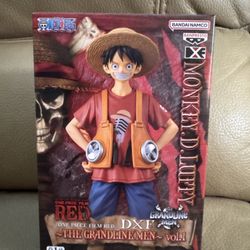 Banpresto One Piece Film Red The Grandline Men Vol. 1 Monkey D Luffy DXF Figure
