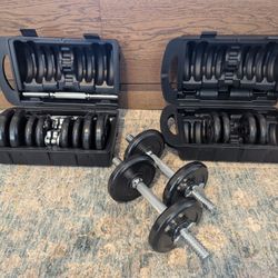 Adjustable Dumbell Sets