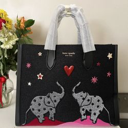 Kate Spade Elephant Tote Bag 
