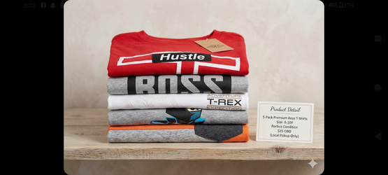 Boys Shirts size 5-7