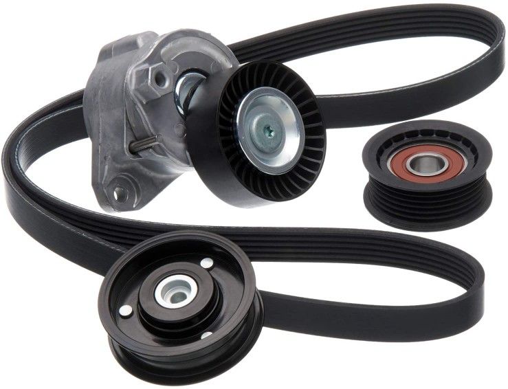 For Mercedes Benz AC Delco Gold Professional Belt Tensioner and Pulley Kit