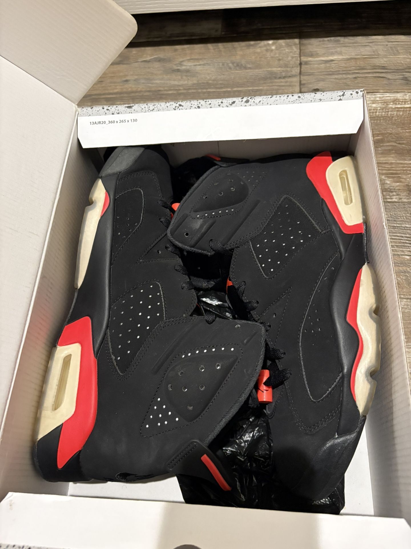 Infrared 6 Size 12