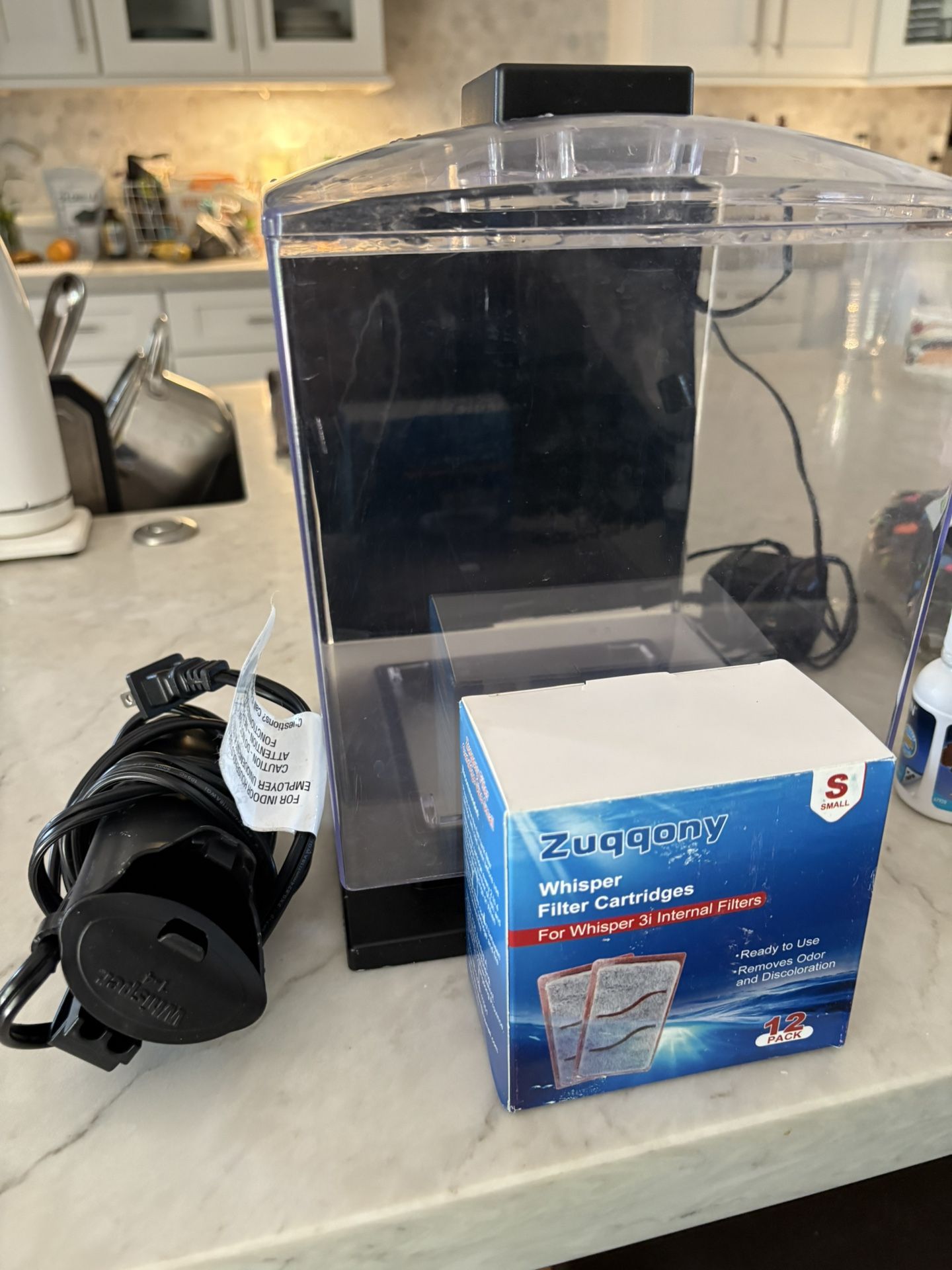 Beta Fish Tank + accessories