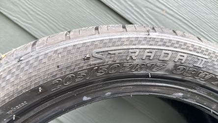 Vercelli Strada II 205/50ZR17 Brand New
