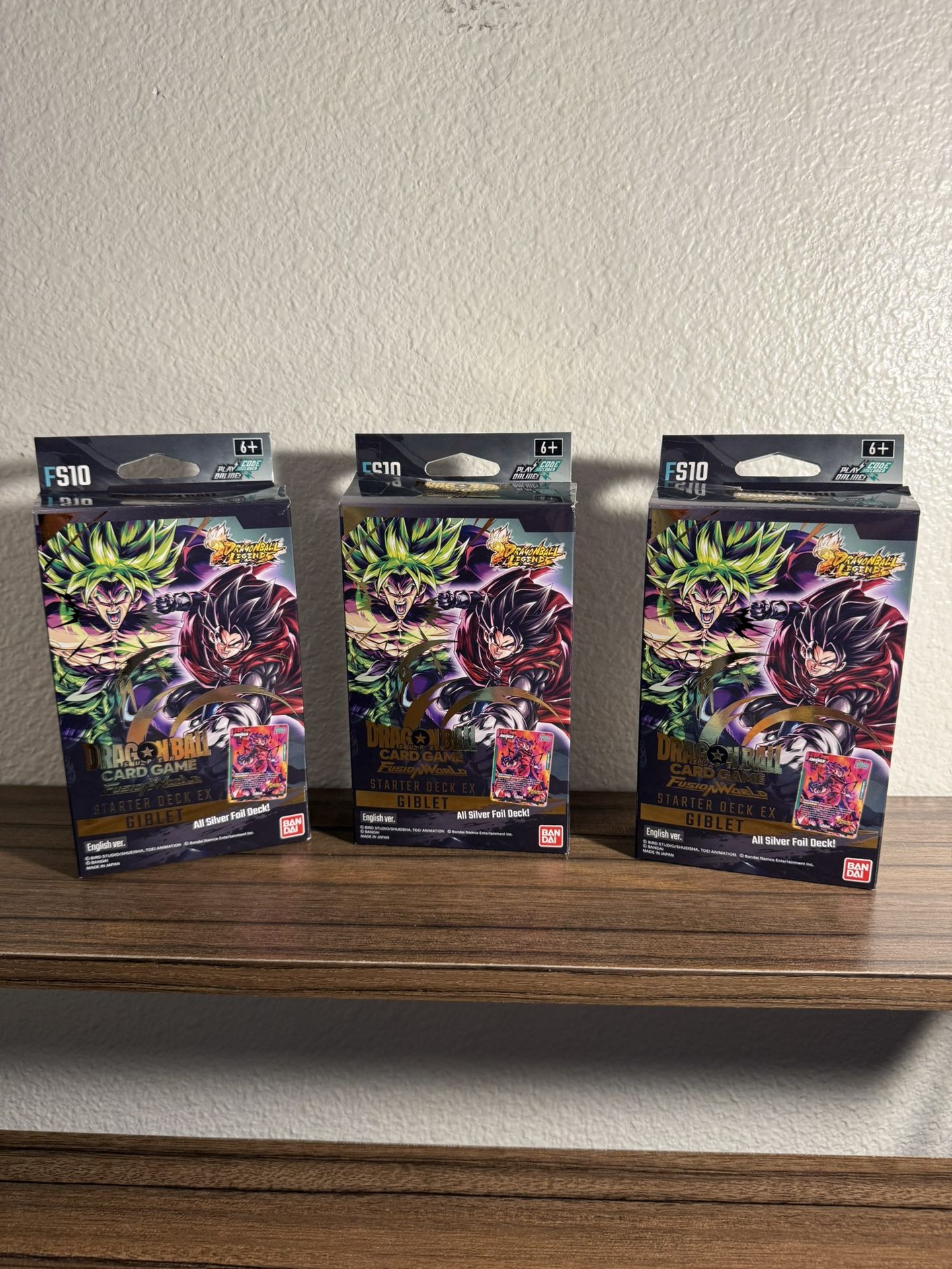 Dragon Ball Super Fusion World FS-10 Giblet Starter Deck - English - DECK ONLY