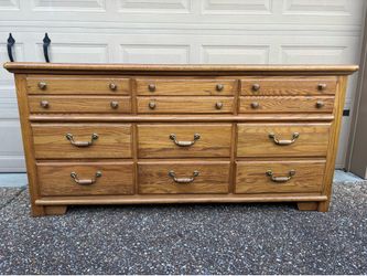 Thomasville American Country Dresser + Armoires + Side Table - Solid Wood