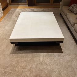Christian Liaigre Designer Coffee Table – Luxury Modern Piece – $5000