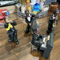 Vintage four-piece jazz band