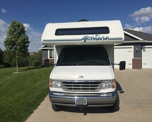 Exterior Propane 1997 Class C Fleetwood Tioga RV Motorhome 27