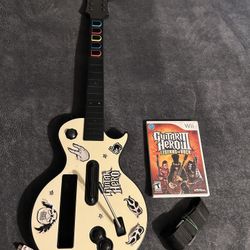 Guitar Hero Guitar For Wii 
