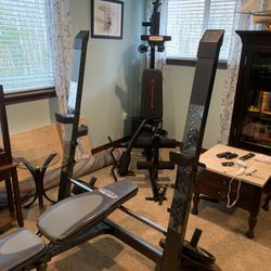 Workout Bench With Weights No