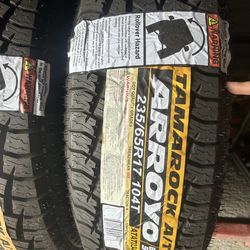 235/60R17 All Terrain $$580