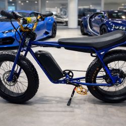 Super73 EBike electric bicycle Z1 bike 1200w super 73 Miami custom build Samsung S2 RX ZX Mojave