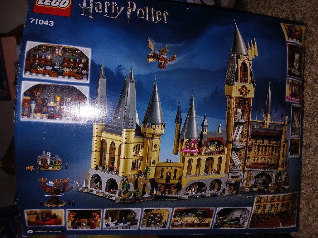 Harry Potter Lego Castle 71043 Open Never Built