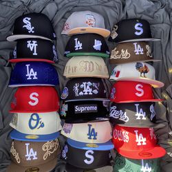 New Era Hats size 7 3/8