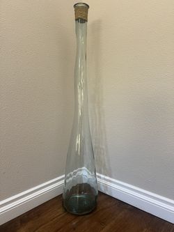 NEW Blown Glass Decorative Floor Vase