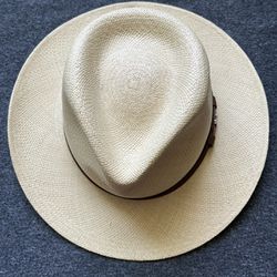 Tommy Bahama 100% Panama Hat - Large/X-Large, Handwoven in Ecuador, Excellent Co