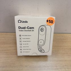 LINDO DUAL-CAM VIDEO DOORBELL 2K