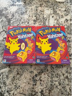 Pokemon Yahtzee jr x2