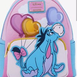 NWT. Eeyore Loungefly Mini Backpack. 