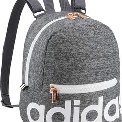 adidas Linear Mini Backpack Small Travel Bag, One Size