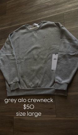grey alo crewneck
