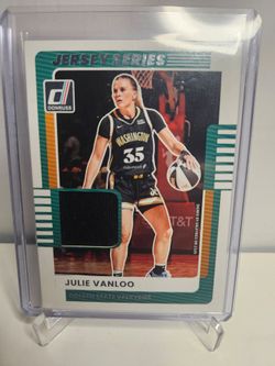 Julie vanloo #52 donruss jersey series $2