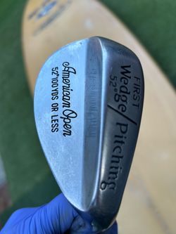 American Open 52° | First Pitching Wedge 100 yds Flex Steel Shaft IRH