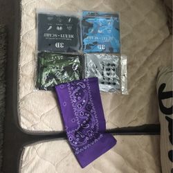 Five Face Cover Mask For $10