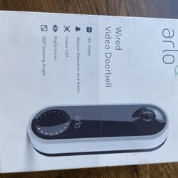 Arlo Wired Video Doorbell Camera