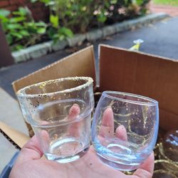 Glass Candles Holder and  Votives LOT