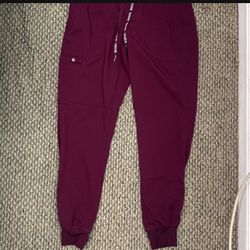 Burgundy Pant Scrubs 