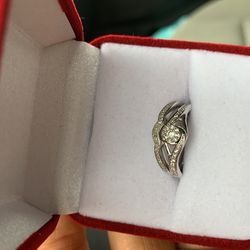 Engagement Ring And Wedding Band