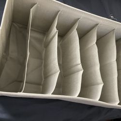 New cloth organizer can be used in drawers or closet