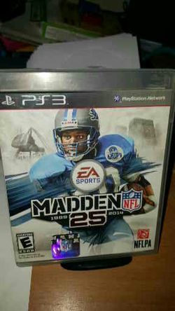 MADDEN 25 (PS3)