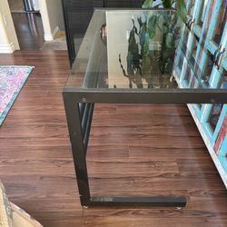 Glass Desk