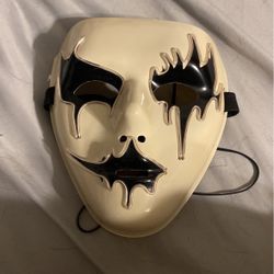 Vintage Kiss Mask With LED lights 