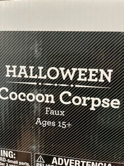Halloween cocoon corpse
