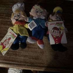 Vintage Snap, Crackle and Pop Dolls