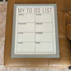 To Do List White Board