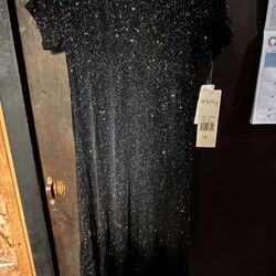 Sparkly Black Girls Party Dress