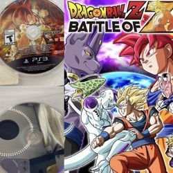 Dragon Ball Z: Battle of Z (Sony PlayStation 3, 2014) PS3 Mint Disc only DBZ