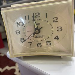 Vintage Westclock Electric Alarm Clock
