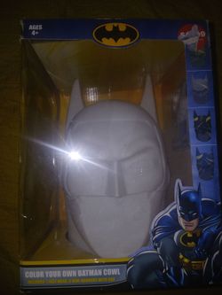 Batman create your own cowl helmet