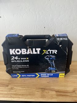 Kobalt XTR 24-volt 1/4-in Brushless Cordless Impact Driver