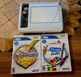 Nintendo Wii uDraw Game Tablet for Wii with Pictionary and 2 uDraw Studio Games