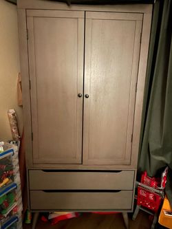 Armoire and side table