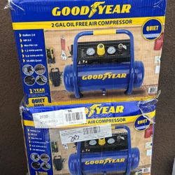 COMPRESSOR GOODY YEAR 2 GAL OIL FREE AIR